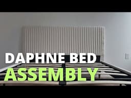 Mr. Kate Daphne Upholstered Bed Assembly | How to Assembly Mr. Kate Bed  Step-by-Step