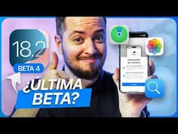 iOS 18.2 beta 4: TODAS las NOVEDADES y CAMBIOS IMPORTANTES (ANÁLISIS COMPLETO)