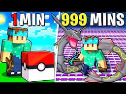 Pixelmon But Every MINUTE +1 LUCKY BLOCK! (Pokémon Minecraft)