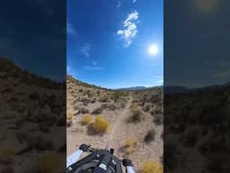 Scenic Views Of Las Vegas Desert #insta360x4 #lasvegastrails #lasvegasmtb #nevadatrails #mtbnevada