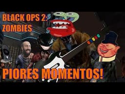 Black Ops 2: Zombies - PIORES MOMENTOS de uma Gameplay MUITO caótica!