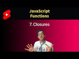 Closures: Part 7 of 7 Benefits of First Class Functions #coding #javascript #programming #code