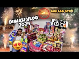 Diwali Pe Bomb Jalaya Or Aag Lag Agyi 😱 - 1,00,000 Ka Diwali Stash 2024