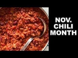 NOVEMBER CHILI MONTH