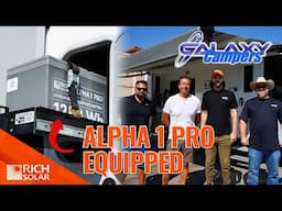 ALPHA 1 PRO Battery Installation in Lance 2285 Trailer | Galaxy Campers x RICH SOLAR