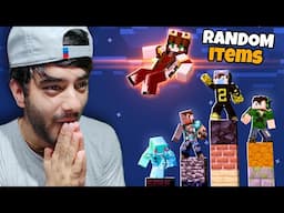 MOST EPIC RANDOM ITEMS MINECRAFT CHALLENGE ft. Himlands Gang