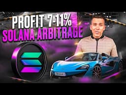 Crypto Arbitrage Guide | Solana Arbitrage Strategy in 2024 | Profit +11% | My New Guide