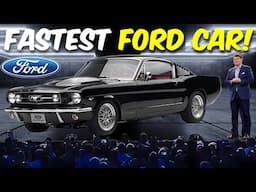 Top 10 FASTEST FORD AMERICAN MUSCLE Car In History!