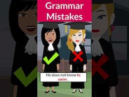 Grammar mistakes in English #shorts #learnenglish