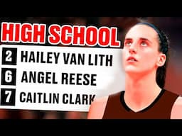 What Happened To Every Player Ranked Above Caitlin Clark In High School?