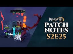 RuneScape Patch Notes #S2E25 | 4th November 2024