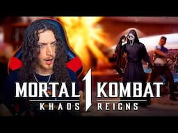 Ghostface Gameplay FIRST LOOK! - Mortal Kombat 1: Ghostface Gameplay REACTION!