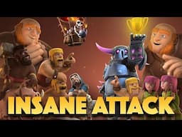 Craziest Attack Ever! Full House Strategy For TH9 | Impossible Clash Of Clans