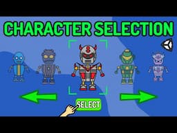 Unity Character/Skin Selection Menu - Easy Unity Tutorial