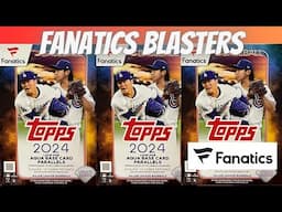 2024 Topps Update Fanatics Exclusive Blaster Boxes ** Aqua Parallels! **