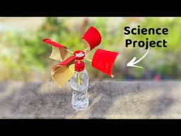 Easy Science Project | DIY Simple Anemometer | School Project