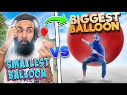 RS 1 Balloon VS RS 100,000 BALLOON | BIGGEST BALLOON EVER