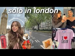 SOLO TRAVELING IN LONDON | exploring neighbourhoods, coffee shops, sight seeing, markets, etc ੈ✩‧₊˚