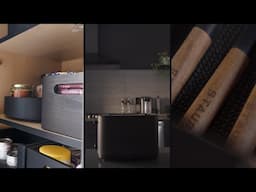 My Matte Black Kitchen Essentials Collection - Organization and Accessories