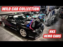 Jordan's Awesome Car Collection incl: HKS Demo Cars,  McLaren P1and HKS R33 T-002