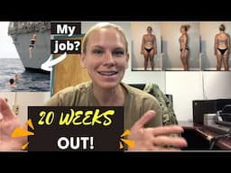 Training for Transformation/Bikini Competition | 20 WEEKS OUT | What I do for a living.