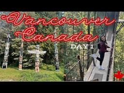 Vancouver Canada Vlog | Capilano Suspension Bridge Walkthrough and Review | Stanley Park Walkthrough