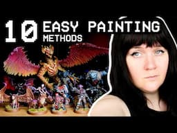 10 Easy Miniature Painting Methods (feat. Heroscape)