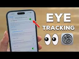 How To Control iPhone with EYES? (Unbelievable)