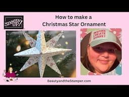 How to make Paper Christmas Star Ornaments