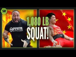 Khudayarov Squats 490 Kilograms