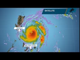 Tracking Typhoon Pepito / Man-yi