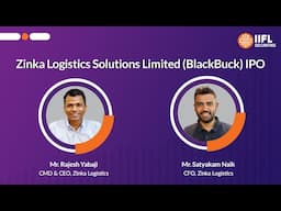 #IPO Interview with Management of Zinka Logistics Solutions Limited (BlackBuck) IPO