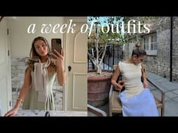 WHAT I WORE IN A WEEK | A WEEKEND AWAY, A FESTIVAL & WARM WEATHER EDITION