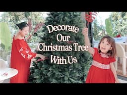 Decorate Our Christmas Tree With Us | Camille Co