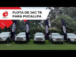 JAC Entrega 10 Pick-Ups T8 4x4 a Empresa de Energía en Perú