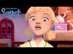 Cracking the Case of the Window Breaker | SPIRIT RIDING FREE | Netflix