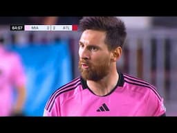 Lionel Messi vs Atlanta United - Last Playoff Game