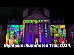 Blenheim Palace | Christmas 2024 | The Illuminated Light Trail (4K)