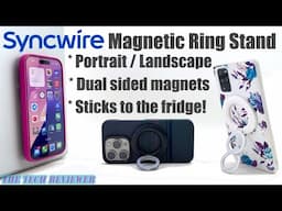 Syncwire Magnetic Ring Stand: Adjustable Angles * Super Strong Magnets * Even Sticks to the Fridge!