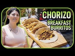 Delicious Chorizo & Egg Breakfast Burrito Recipe