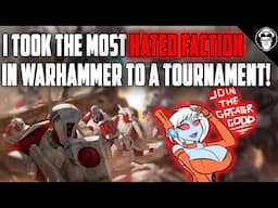 So I took the Most HATED Army in Warhammer to a Tournament!  | After Action Report | Warhammer 40K