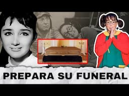 Maria Antonieta de las Nieves prepara su funeral