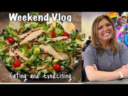 WEEKEND VLOG | EATING AND EXERCISING | WEIGHT WATCHERS | STARTING TO RUN AGAIN