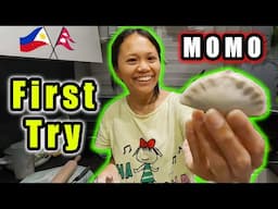 Philippine Girl Tries Cooking Nepali MOMO for the First Time ! Gorkhey Vlog 470 | Prawesh Upreti