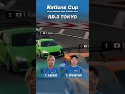 Clever racing from 🇯🇵 Takuma Sasaki and 🇯🇵 Takuma Miyazono  #GTWS #GranTurismo #GTWorldSeries #GT7