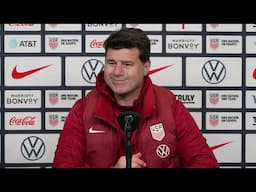 USMNT head coach Mauricio Pochettino talks prior Concacaf Nations League match vs Jamaica