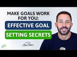 Why Goals Suck, And How to Make Them Not Suck: The Secret to Effective Goal Setting