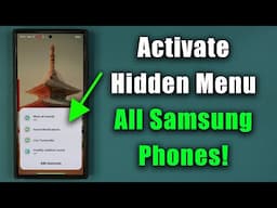 Activate Hidden Menu on All Samsung Galaxy Smartphones!