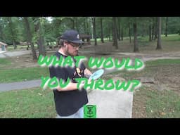 WHAT WOULD YOU THROW? | HOLE 3 SHORT at Hindman 9 DGC in Little Rock, AR (Hindman Park DGC)