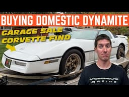 I BOUGHT Domestic Dynamite *SIGHT UNSEEN 1987 Chevy Corvette*